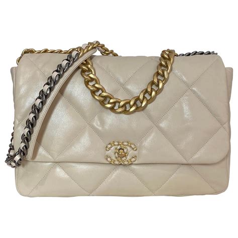 chanel beige bag 2021